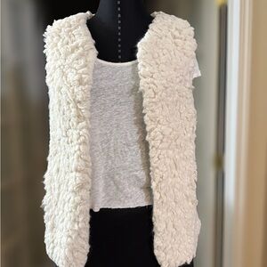 Kid’s Cherokee Cream Shearing Vest